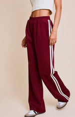 Wide Leg Track Pants