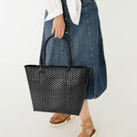 Basketweave Tote