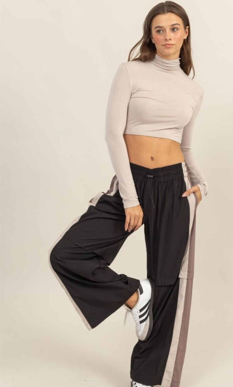 High Waist Track Pants