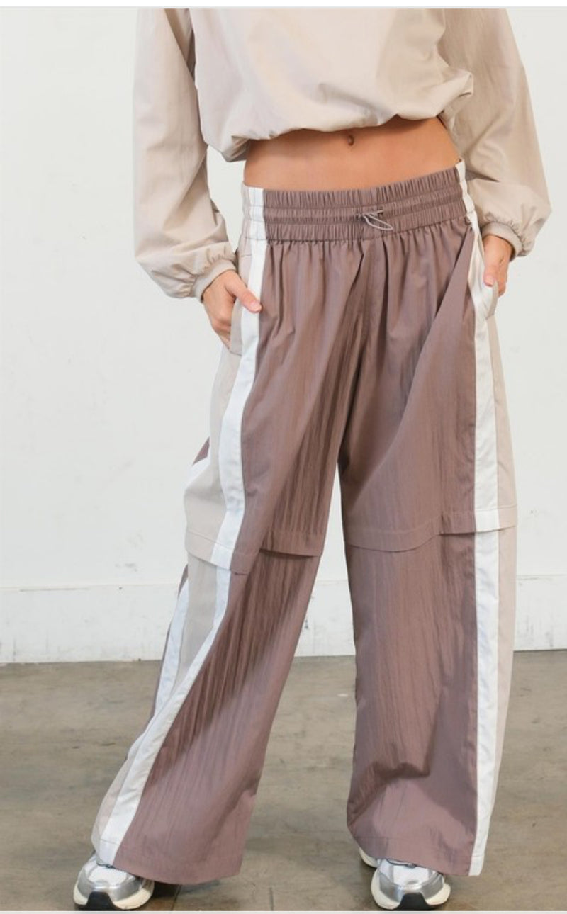 High Waist Track Pants