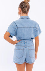 Fav Denim Romper