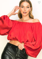 Swept Away Off Shoulder Top