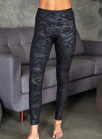 Camo Textured Leggings